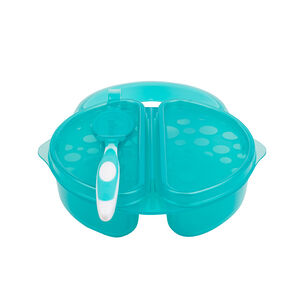 Μπολ φαγητού με καπάκι και κουταλάκι ταΐσματος 