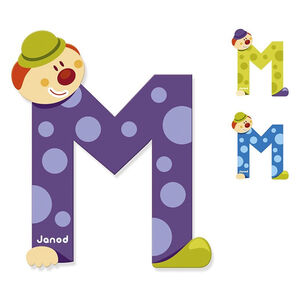Lettre Clown M 