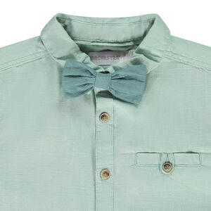 Πουκάμισο γάμου με φιόγκο για αγόρι 