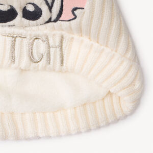 Πλεκτό καπέλο κοτλέ Stitch Disney για bebe κορίτσι 