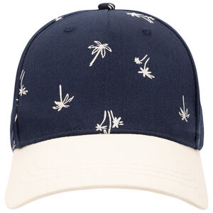 Casquette bicolore imprimé palmiers pour garçon 