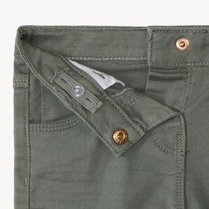 Pantalon en twill uni pour bébé fille  