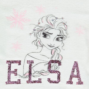 Πιτζάμα βελουτέ σχέδιο Elsa Reine des neiges Disney για κορίτσι 