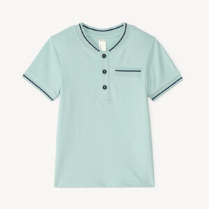 Πόλο κοντομάνικο με γιακά teddy για bebe αγόρι 