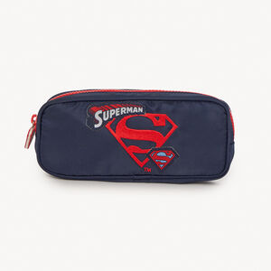 Κασετίνα σχολική πάνινη Superman Warner αγόρι 