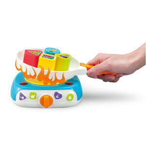 KITCHEN TOYS POT WITH MUSIC & LIGHT 19-1X15-7X17-7CM BLUE 