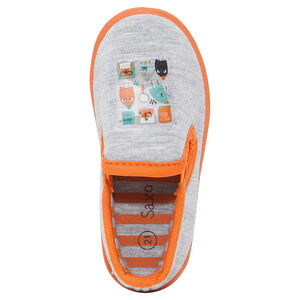 Ζέρσεϊ παντοφλάκια με πλαστικοποιημένο σήμα τερατάκια 