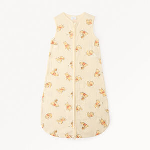 Ελαφριά αμάνικη τσάλα από διπλό βαμβάκι Winnie the Pooh Disney για μωρά. 