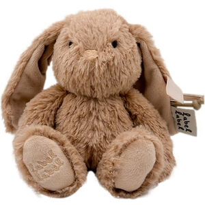 Χνουδωτό Μαλακό Παιχνίδι Rabbit Rosa Μ Καφέ 