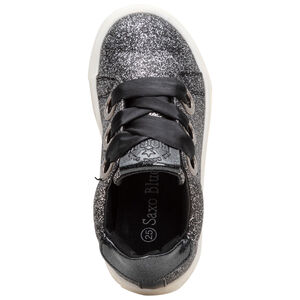 Aθλητικά παπούτσια με γκλίτερ και σατέν κορδόνια, από 24 έως 27 