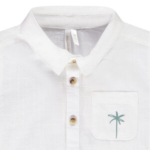 Πουκάμισο κοντομάνικο με prints φαντασίας για bebe αγόρι 