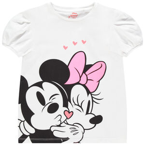 T-shirt κοντομάνικο σχέδιο Mickey και Minnie Disney Main T-shirt κοντομάνικο σχέδιο Mickey και Minnie Disney