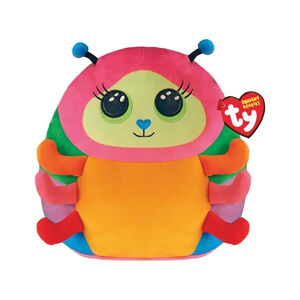Squishy Beanies Nessa Χνουδωτή Πεταλούδα Πολύχρωμη 25εκ TY 