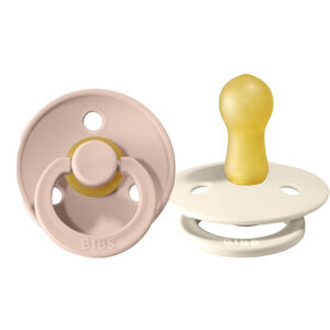 Bibs Πιπιλες Colour Round-2 Pack-Ivory/Blush No2 