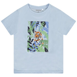 Κοντομάνικο μπλουζάκι με φαντεζί σχέδιο για αγόρι 