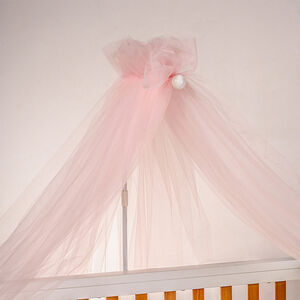 Τούλινη Κουνουπιέρα Ροζ - Σάπιο Μήλο 