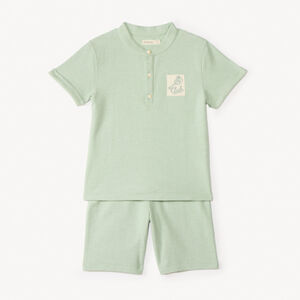 Σέτ κοντομάνικο t-shirt + σορτσάκι τένις για αγόρι 