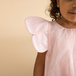 Αμάνικο φόρεμα φαντασίας με φτερά πεταλούδας για bebe κορίτσι 