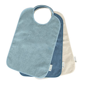 Σετ 3 σαλιάρας από αφρώδες υλικό - Μπλε 