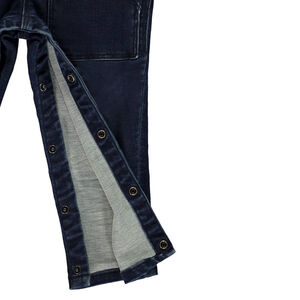 Μακρύ σορτσάκι εφέ τζιν με σήμα δεινόσαυρου για μωρό αγόρι 