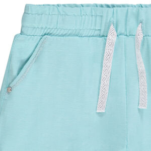 Σορτς από jersey μονόχρωμο για κορίτσι 