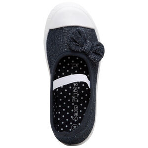 Αθλητικά παπούτσια ψηλά με κορδόνια από ύφασμα και φιόγκο για κορίτσι 