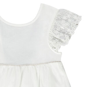 "Σέτ 2 τμχ. με κεντημένη τούνικα + εκτυπωμένο σορτσάκι για κορίτσι" 