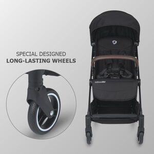Καρότσι Με Αυτόματο Κλείσιμο Coccolle Melia/Diamond Black 