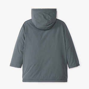 Μπουφάν με επένδυση από πάνινο αδιάβροχο ύφασμα και αφαιρούμενη κουκούλα για αγόρι 