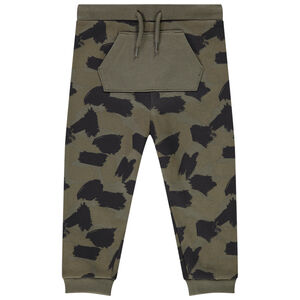 Pantalon de jogging en molleton gratté imprimé camouflage pour bébé garçon Main Pantalon de jogging en molleton gratté imprimé camouflage pour bébé garçon