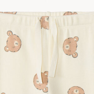 Σετ jogging με αρκουδάκι από ύφασμα νίτρου για μωρό 