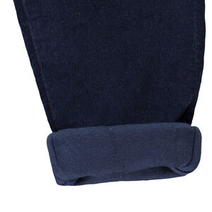 Παντελόνι βελουτέ με επένδυση και τσέπες για μωρό αγόρι 