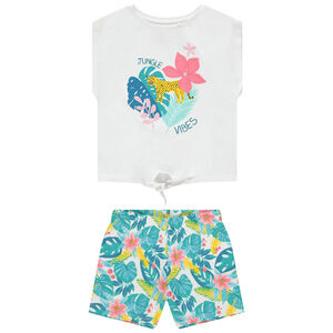 Σετ με t-shirt και σορτς με σχέδιοs esprit jungle Main Σετ με t-shirt και σορτς με σχέδιοs esprit jungle