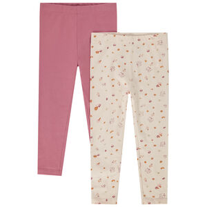 Σετ από 2 βρακάκια jersey για bebe κορίτσι 