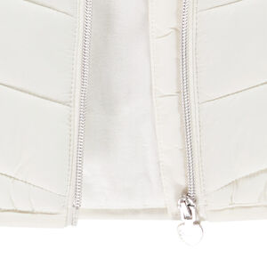 Μπουφάν αμάνικο matelassée για bebe κορίτσι 