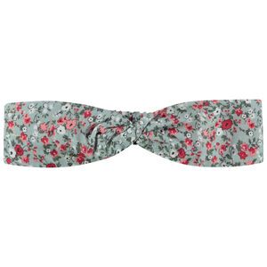 Bandeau effet croisé imprimé fleuri pour bébé fille 