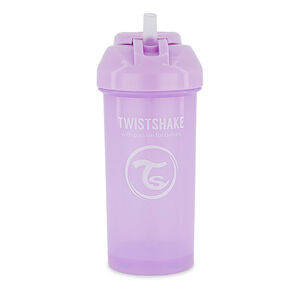 Κύπελλο Straw Cup 360ml 6+Μηνών Pastel Purple 
