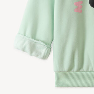 Sweat bébé fille en molleton oversize Minnie 