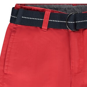 Βερμούδα από ύφασμα με αποσπώμενη πλεκτή ζώνη για αγόρι 