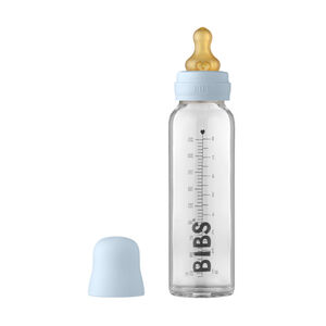 Bibs Γυαλινο Μπιμπερο - Ολοκληρωμενο Σετ 225Ml Babyblue 