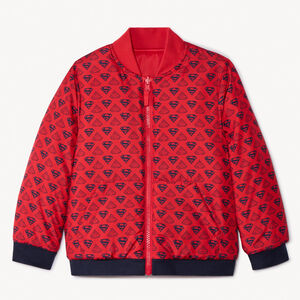 Αντιστρέψιμο μπουφάν bombers Superman Warner για αγόρι 