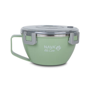 Δοχείο Φαγητού Θερμός Ανοξείδωτο Στρογγυλό We Care Πράσινο 850ml 