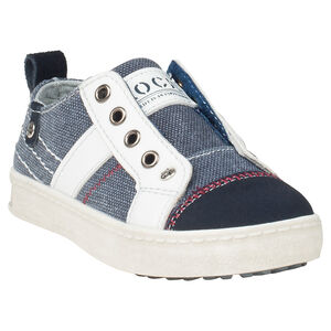 Υφασμάτινα χαμηλά αθλητικά παπουτσάκια σε τζιν ύφανση που φοριούνται εύκολα 