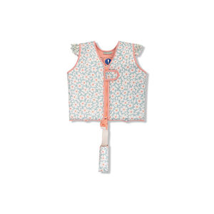 Σωσίβιο γιλέκο κολύμβησης με ιμάντα ασφαλείας 3-6 ετών "Green Flowers" Swim Essentials 