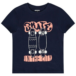 T-shirt manches courtes print fantaisie pour garçon 