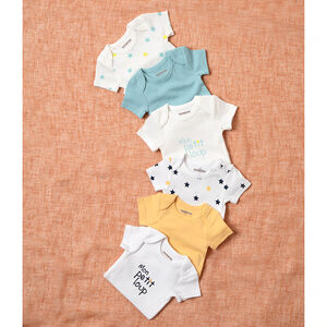 Lot de 3 bodies manches courtes pour bébé garçon 