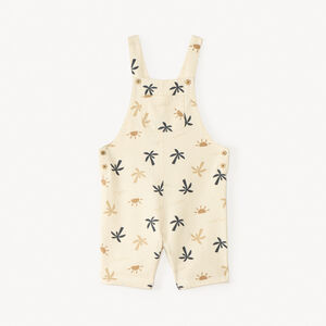 Σαλοπέτα κοντή από καμβά με σχέδιο φοίνικες για αγοράκι. 