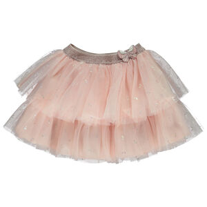Φούστα με βολάν από τούλι με σχέδιο πεταλούδες για bebe κορίτσι 