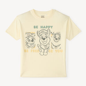 T-shirt με κοντά μανίκια με τύπωμα Pat'Patrouille για αγόρι 