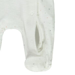 Φορμάκι βελουτέ με πουά σχέδιο για πρόωρο μωρό 